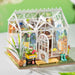 Dreamy Garden House Diy Miniature Kit for Girls Teens