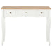 Dressing Console Table with 3 Drawers White Xnbbaa