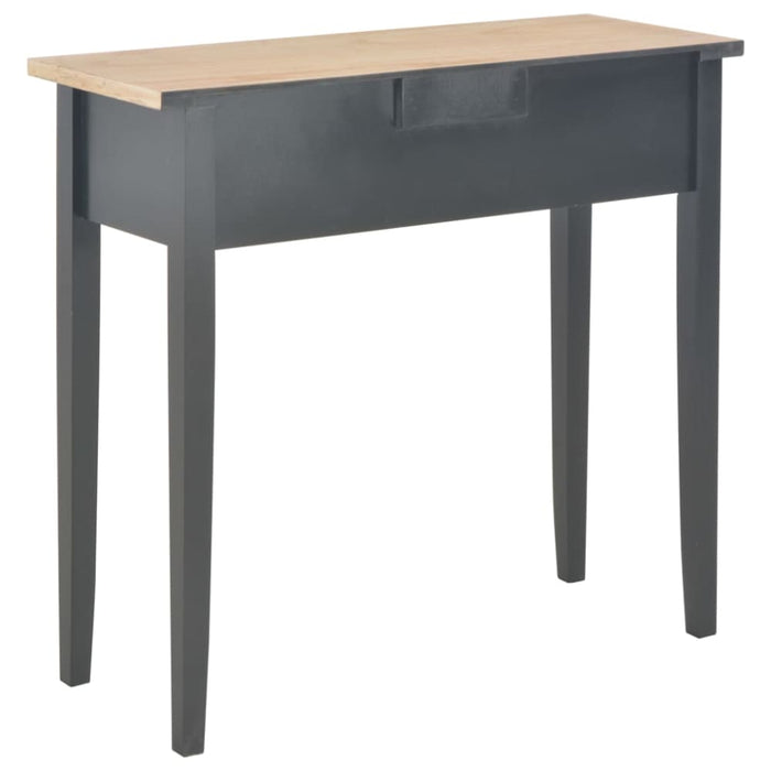 Dressing Console Table Black 79x30x74 Cm Wood Xnbbpp