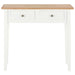 Dressing Console Table White 79x30x74 Cm Wood Xnbbpt
