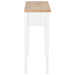 Dressing Console Table White 79x30x74 Cm Wood Xnbbpt