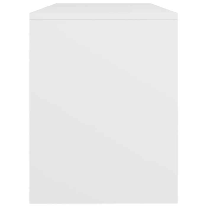 Dressing Stool White 70x35x45 Cm Engineered Wood Nbxnot