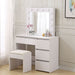 Dressing Table Stool Set Led Makeup Mirror Jewellery