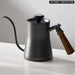 Drip Coffee Pot With Gooseneck Spout And Lid