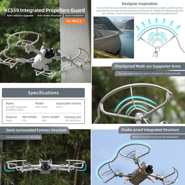 Drone Propeller Protective Guard Anti Collision Ring