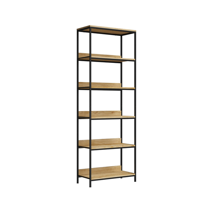 Display Shelf 5 Tier Bookshelf Storage Shelves Stand Rack Bookcase