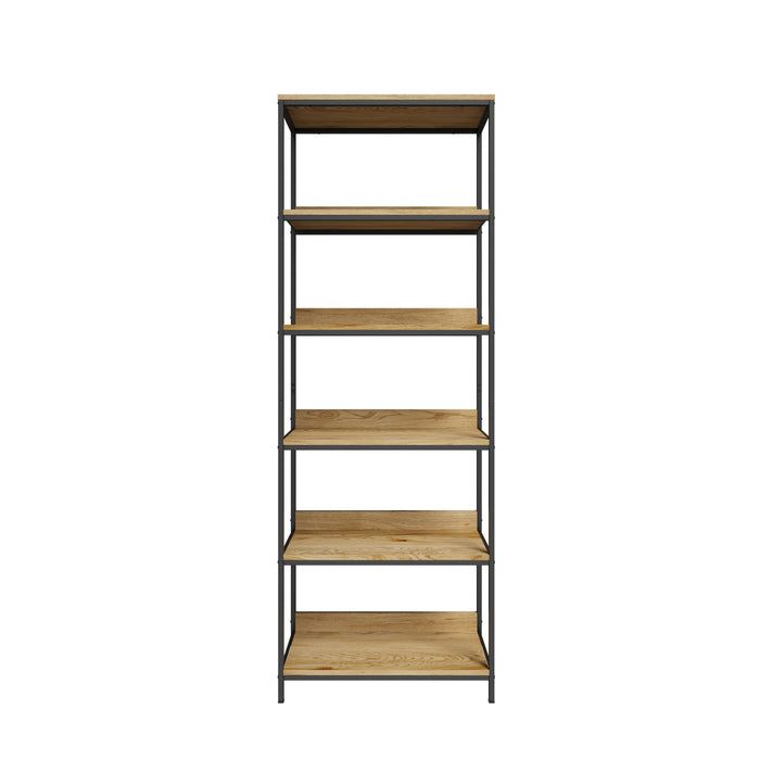 Display Shelf 5 Tier Bookshelf Storage Shelves Stand Rack Bookcase