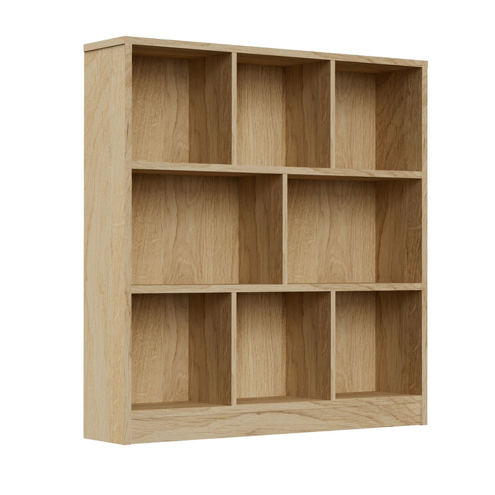 Bookshelf Display Shelves Unit Bookcase Book Cube Storage Stand Rack Natural