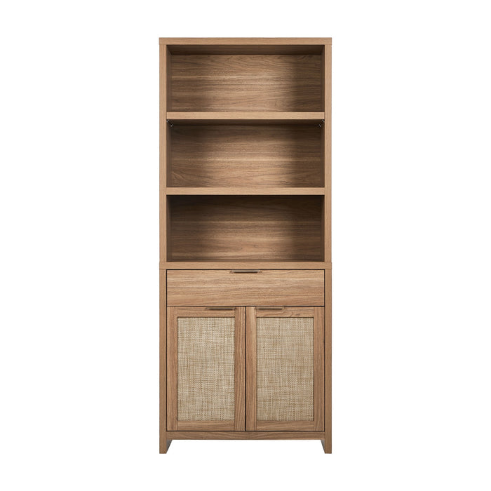 Display Shelf Bookshelf Bookcase Adjustable Storage Cabinet 5 Tier