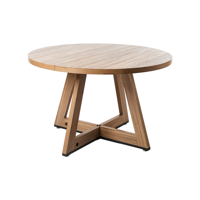120Cm Round Dining Table Wooden Kitchen Furniture