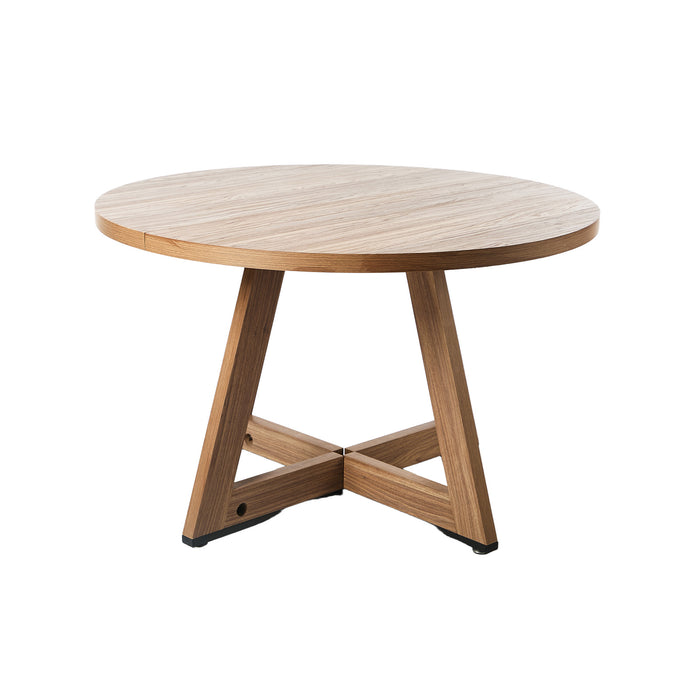 120Cm Round Dining Table Wooden Kitchen Furniture