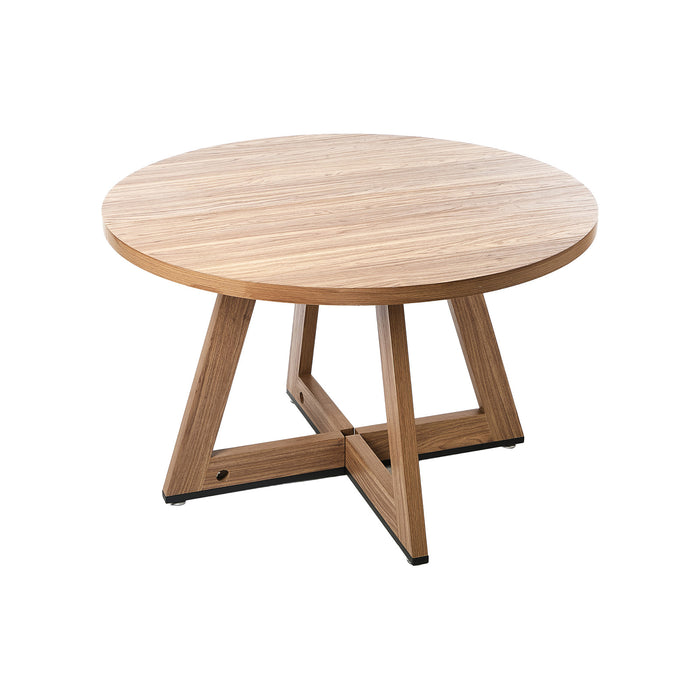 120Cm Round Dining Table Wooden Kitchen Furniture