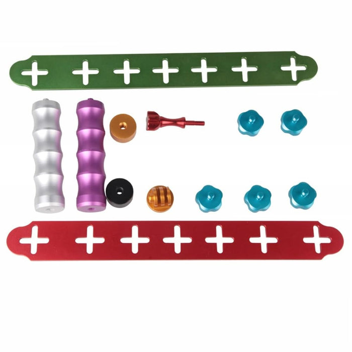 Dual Grip Handle Stabilizer Aluminum Mount Bracket