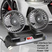 Dual Head Usb 2 Speeds Adjustable Auto Cooler Air Fan