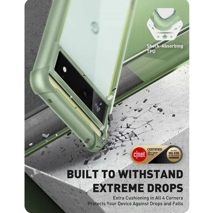 Dual Layer Rugged Clear Bumper Case Without Built-in Screen