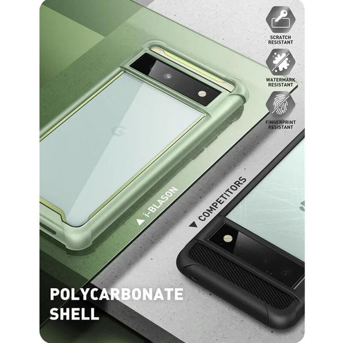 Dual Layer Rugged Clear Bumper Case Without Built-in Screen