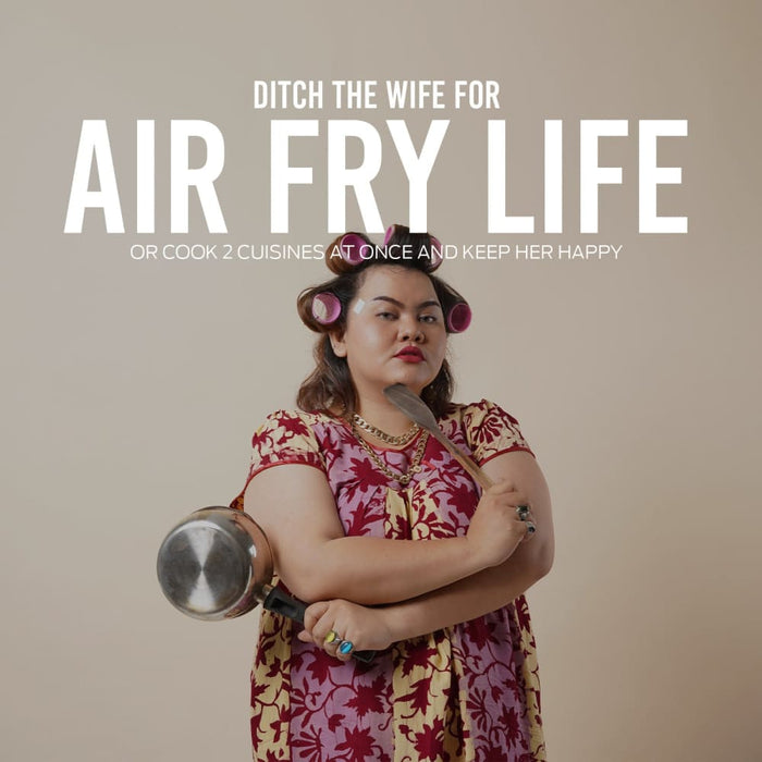 Dual View 2 x 5 Litre (10 Litre) Air Fryer Stainless Steel