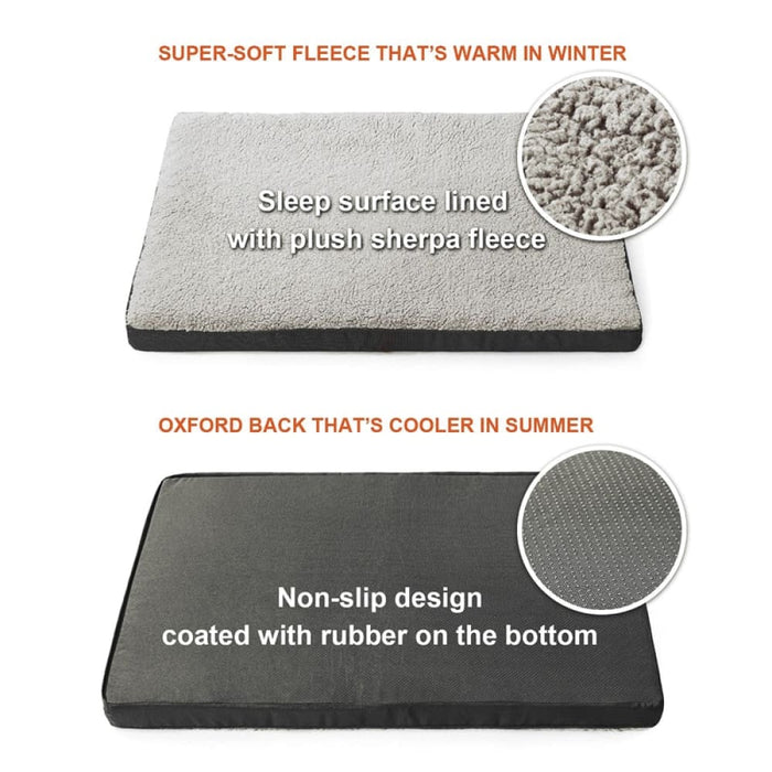 Durable Comfy Removeable Foam Pet Bed for Small Medium