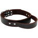Durable Heavy Duty Leather Control Collar for Medium Large