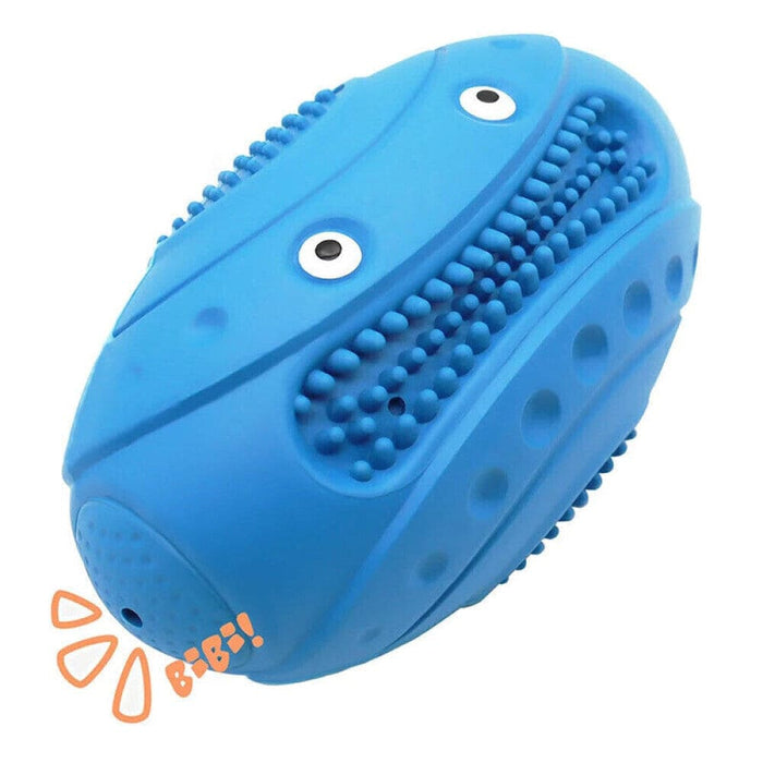 Durable Rubber Dog Chew Toy Non Toxic Squeaky Pet