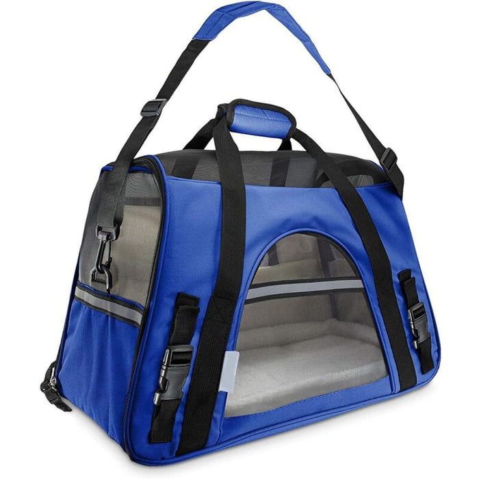 Durable Waterproof Handle Reflective Dog Carrier Mesh Bag