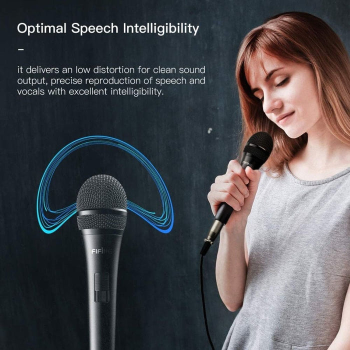 Dynamic Microphone For Speaker Vocal With On Off Switch
