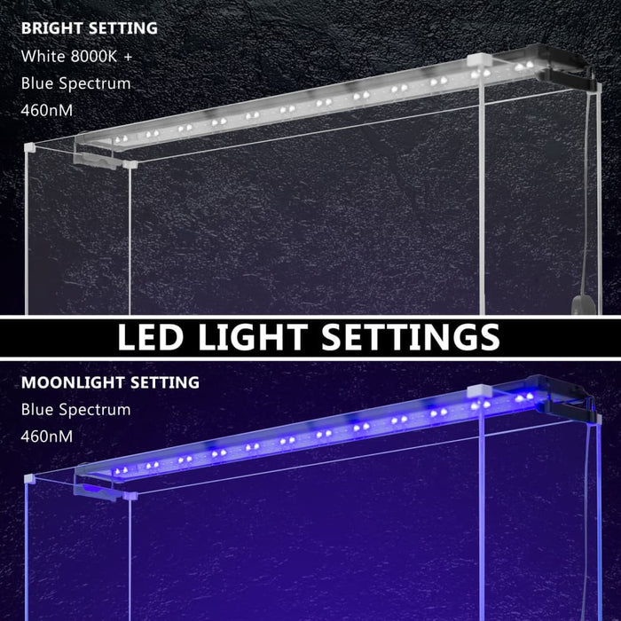 Dynamic Power 33w Aquarium Blue White Led Light for Tank