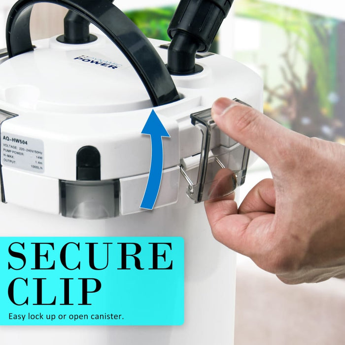 Dynamic Power Aquarium External Canister Filter 1000l h