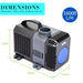 Dynamic Power Aquarium Submersible Pond Water Pump 16000l h