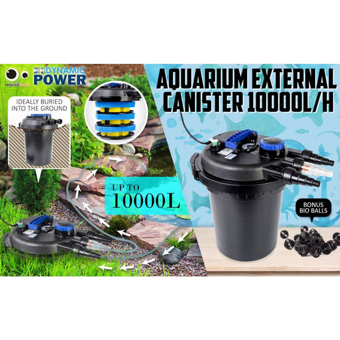 Dynamic Power Combo Aquarium Garden Filter 10000l h