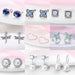 Earrings For Women Silver 925 Fashion Shell Pearl Cubic