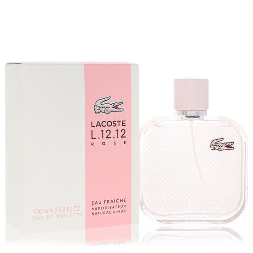 Eau De Lacoste L.12.12 Rose Fraiche by for Women-100 Ml