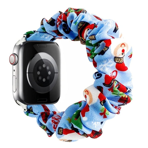 Elastic Christmas Scrunchie Strap For Apple Watch
