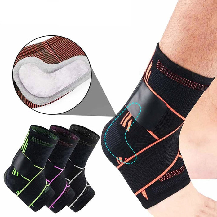 Elastic Compression Ankle Wraps for Basketball Football