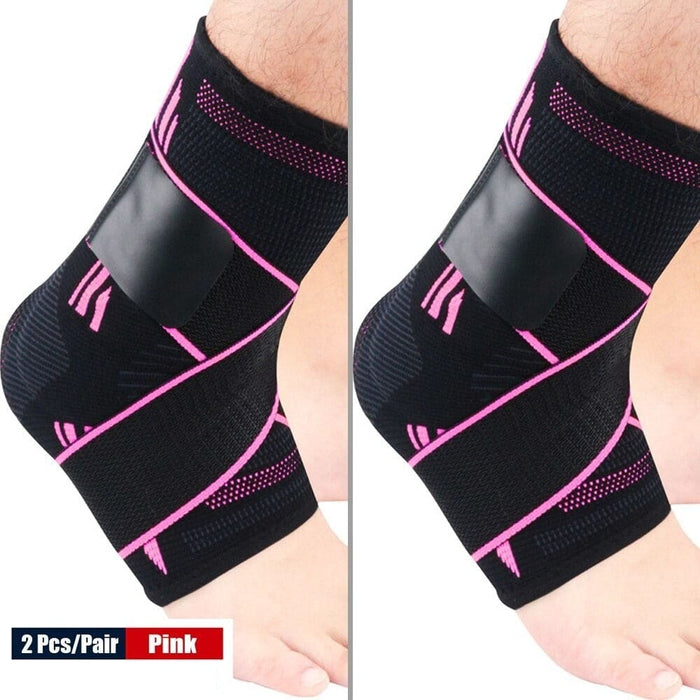 Elastic Compression Ankle Wraps for Basketball Football