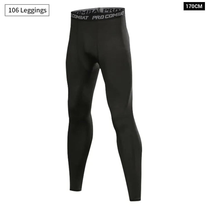 Elastic Fast Dry Fitness Base Tights Pants For Training