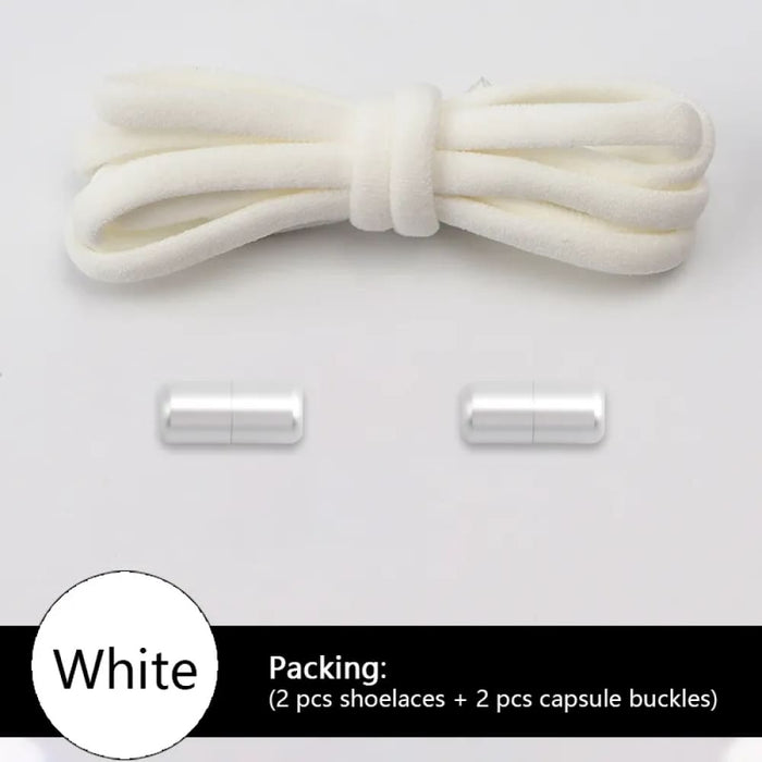Elastic Sneakers Colourful Options no Tie Shoe Laces