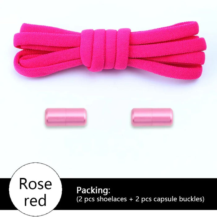 Elastic Sneakers Colourful Options no Tie Shoe Laces