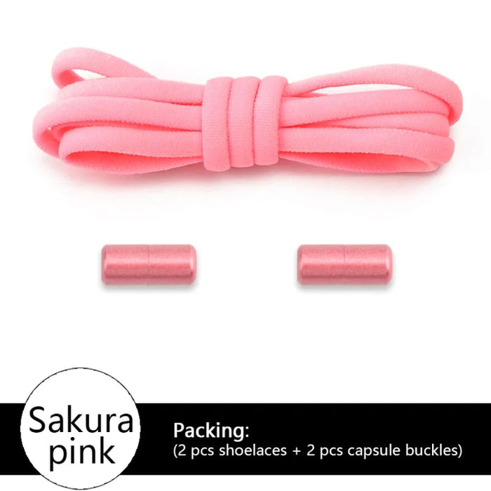 Elastic Sneakers Colourful Options no Tie Shoe Laces