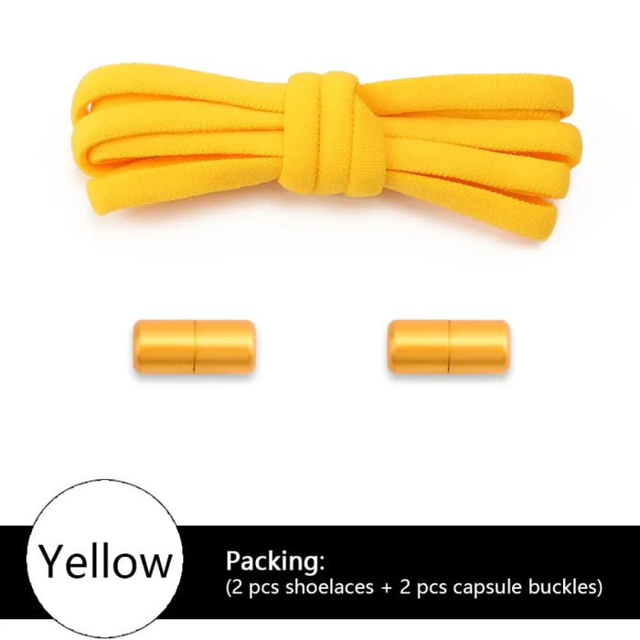 Elastic Sneakers Colourful Options no Tie Shoe Laces