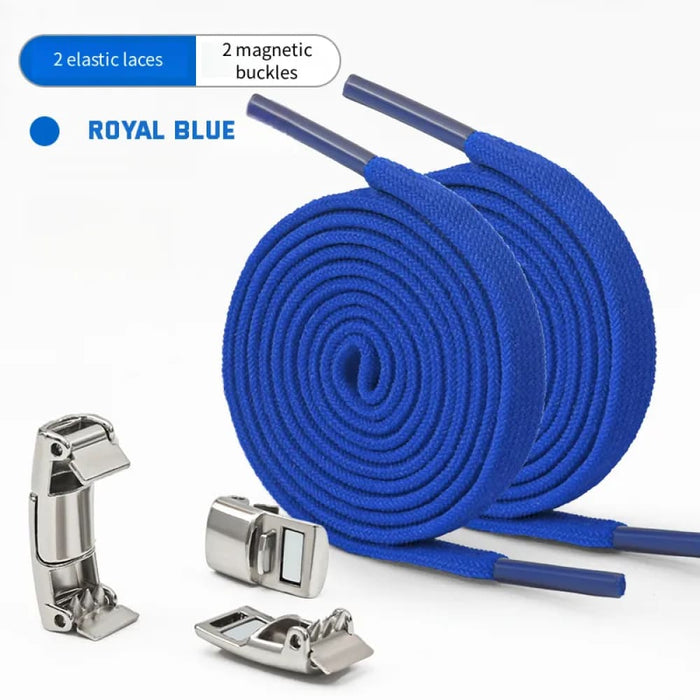 Elastic Sneakers Magnetic Lock Without 8mm Widened Flat