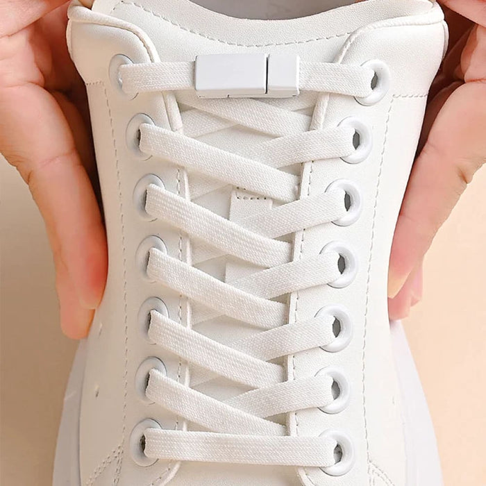 Elastic no Tie Shoe Laces with Magnetic Buckle