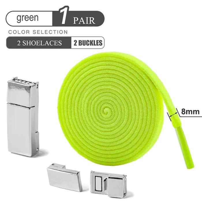 Elastic no Tie Shoe Laces with Magnetic Buckle
