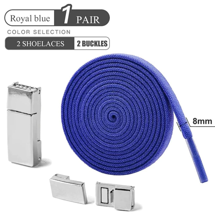 Elastic no Tie Shoe Laces with Magnetic Buckle