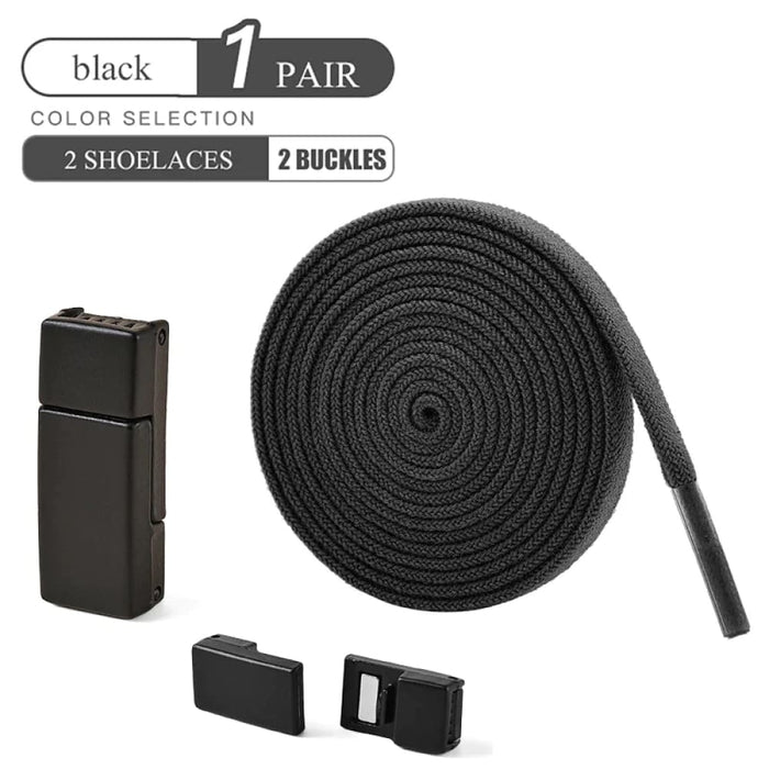 Elastic no Tie Shoe Laces with Magnetic Buckle