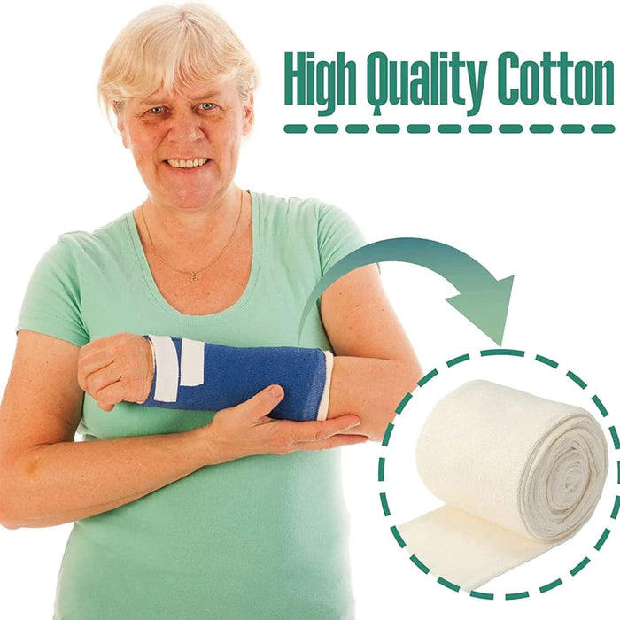 Elasticated Tubular Compression Bandage Roll for Tissue