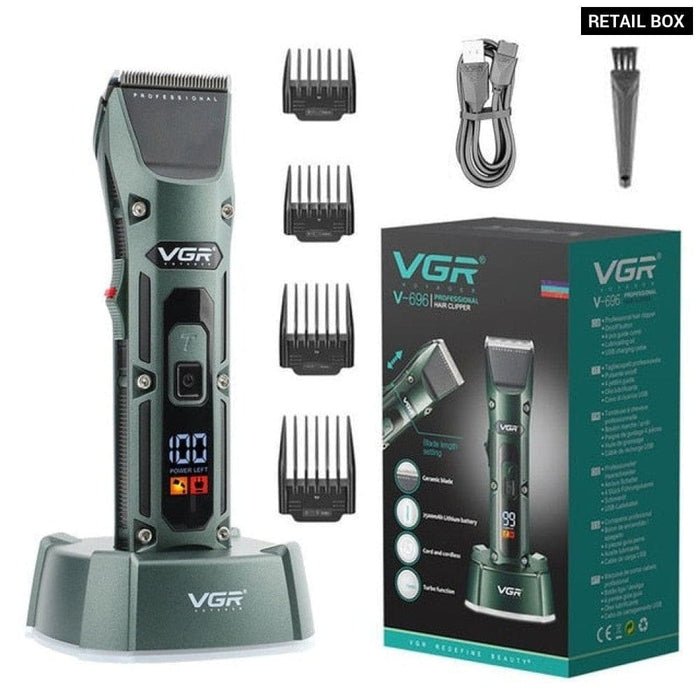 Electric Adjustable Cordless Rechargeable Hair Trimmer