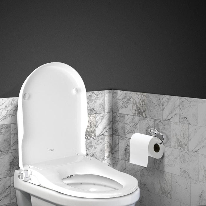 Non Electric Bidet Toilet Seat Bathroom - White