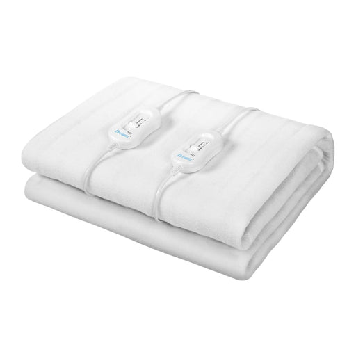 Electric Blanket Heated Fully Fitted Pad Washable Winter