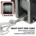 Electric Boat Winch 12v 6500lbs Portable Detachable Steel